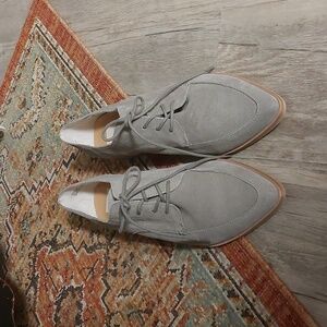Grey Suede Dolce Vita Oxfords